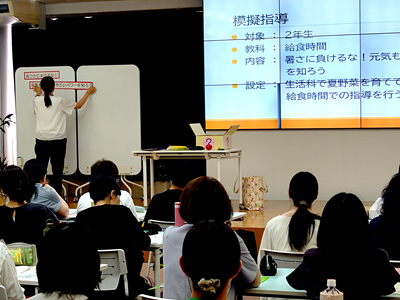 富山市学校給食研究会：発表

Toyama City School Lunch Research Group : Research presentation