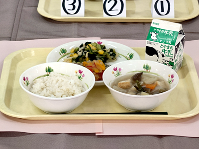 砺波市学校給食研究会：献立

Tonami City School Lunch Research Group : School lunch menu
